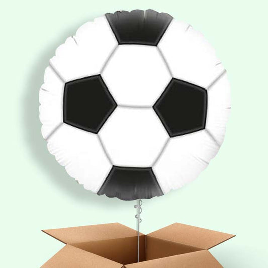 Football Helium Balloons in a Box - 1 Balloon | Small Indoor Plants