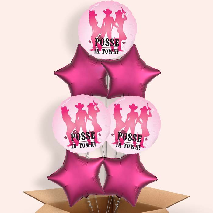 Hen Party Balloons in a Box (Posse)