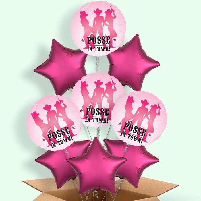 Hen Party Balloons in a Box (Posse)
