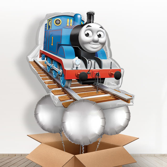 Giant Thomas the Tank Engine Balloons in a Box - With 3 Themed Balloons | Small Indoor Plants