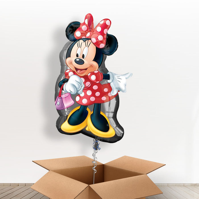 Giant Minnie Mouse Helium Balloon in a Box - Giant Balloon | Small Indoor Plants