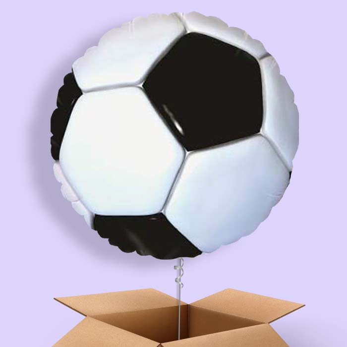 Football Themed Balloons in a Box - 1 Balloon | Small Indoor Plants