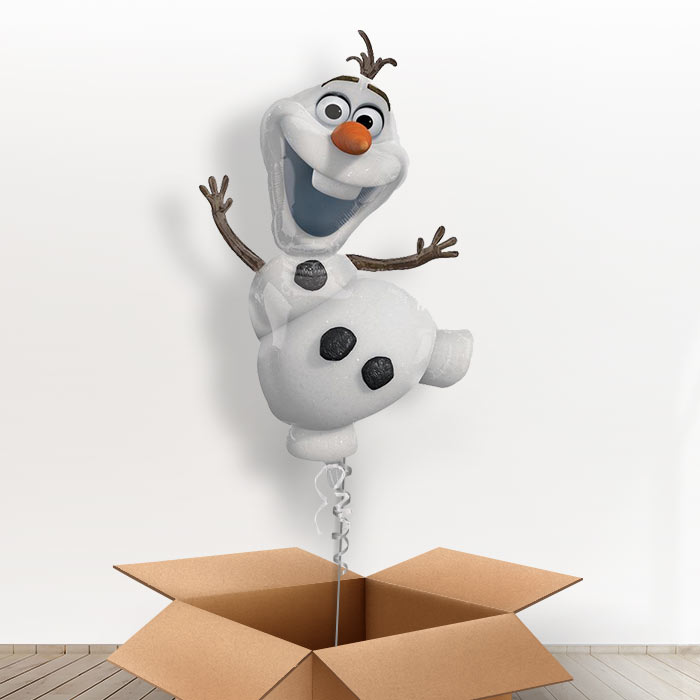 Giant Olaf Balloon in a Box - Giant Balloon | Small Indoor Plants