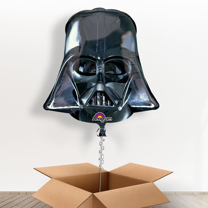 Giant Darth Vader Balloon in a Box - Giant Balloon | Small Indoor Plants