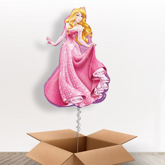 Giant Sleeping Beauty Balloon in a Box - With 3 Themed Balloons | Small Indoor Plants