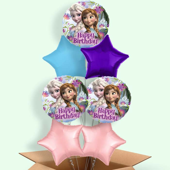 Happy Birthday Frozen Balloons Delivered