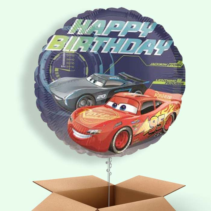 Disney Cars Birthday Balloons in a Box Gift - 1 Balloon | Small Indoor Plants