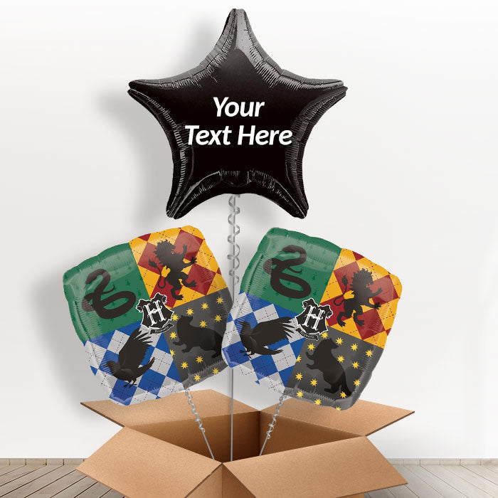Personalised Harry Potter 3 Balloon Cluster - Balloon Trio | Small Indoor Plants