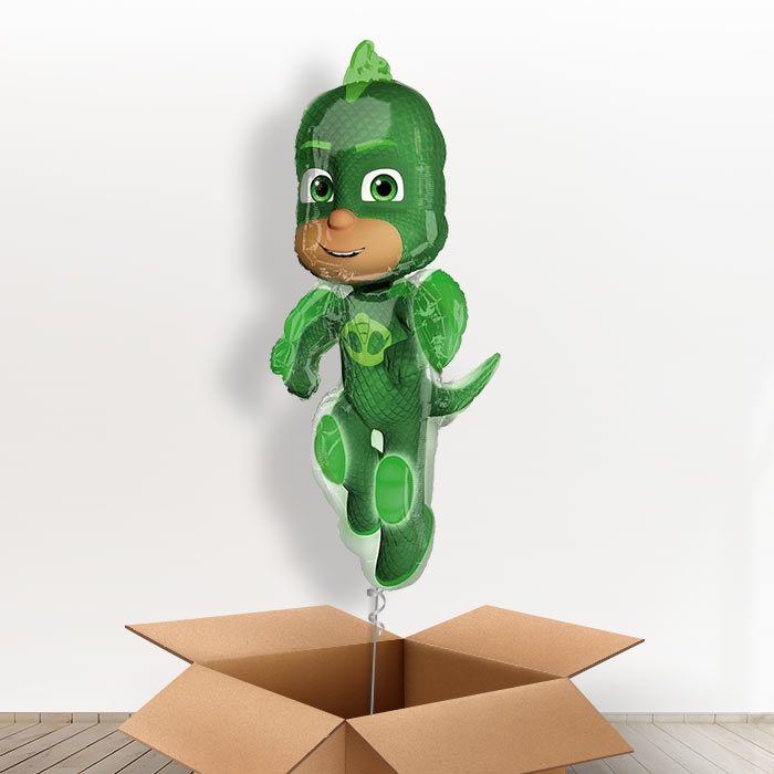 Giant Gekko PJ Masks Balloons in a Box - Giant Balloon | Small Indoor Plants