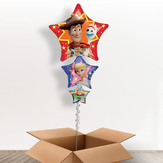 Toy Story Balloon in a Box Woody, Buzz, Forky - Giant Balloon | Small Indoor Plants