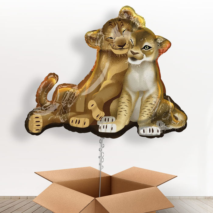 The Lion King Giant Shaped Balloon in a Box Gift - Giant Balloon | Small Indoor Plants