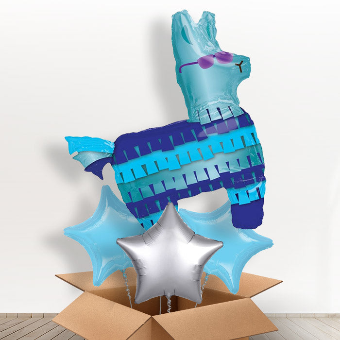 Battle Royal | Gaming Llama Giant Shaped Balloon in a Box Gift