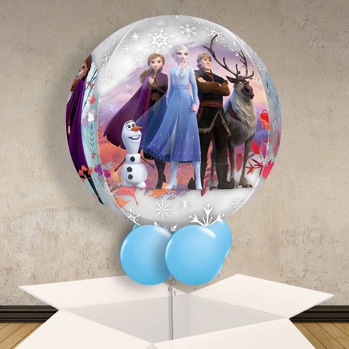 Frozen 2 Orb Balloons in a Box Gift - Orbz Balloon | Small Indoor Plants