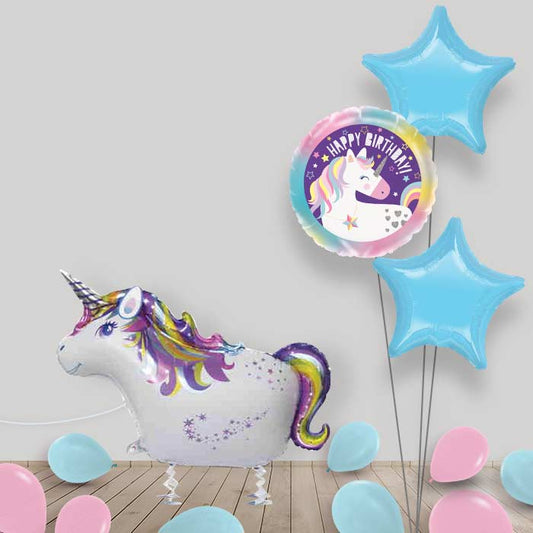 Inflated Brontosaurus Walking Dinosaur Shaped Balloons