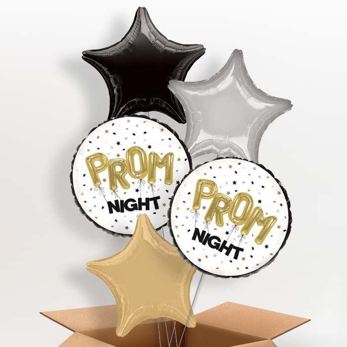 Prom Balloons in a Box - 5 Balloon | Small Indoor Plants