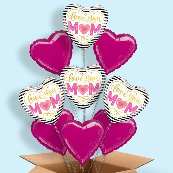 Love You Mum Balloon in a Box
