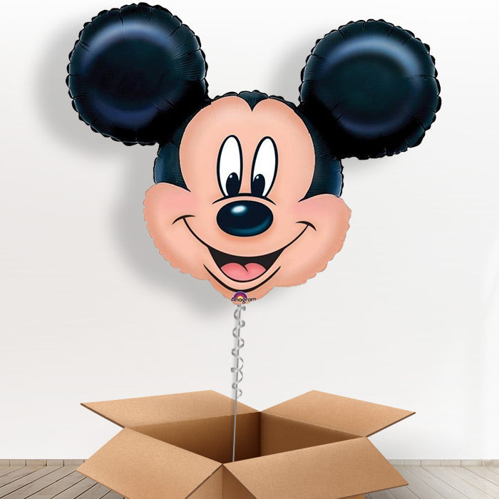 Giant Head Mickey Mouse Balloons in a Box - Giant Balloon | Small Indoor Plants