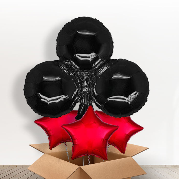 Casino Black Club Balloon in a Box - With 3 Themed Balloons | Small Indoor Plants
