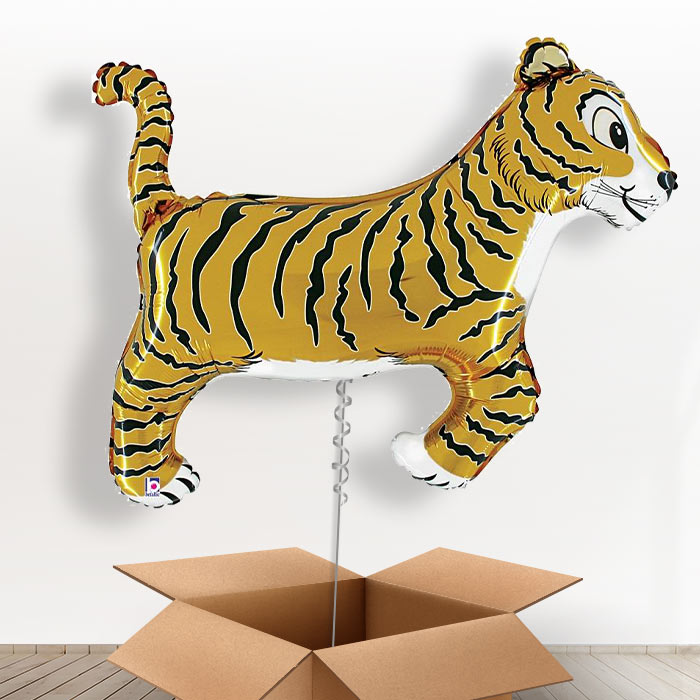 Giant Tiger Balloons in a Box - Giant Balloon | Small Indoor Plants