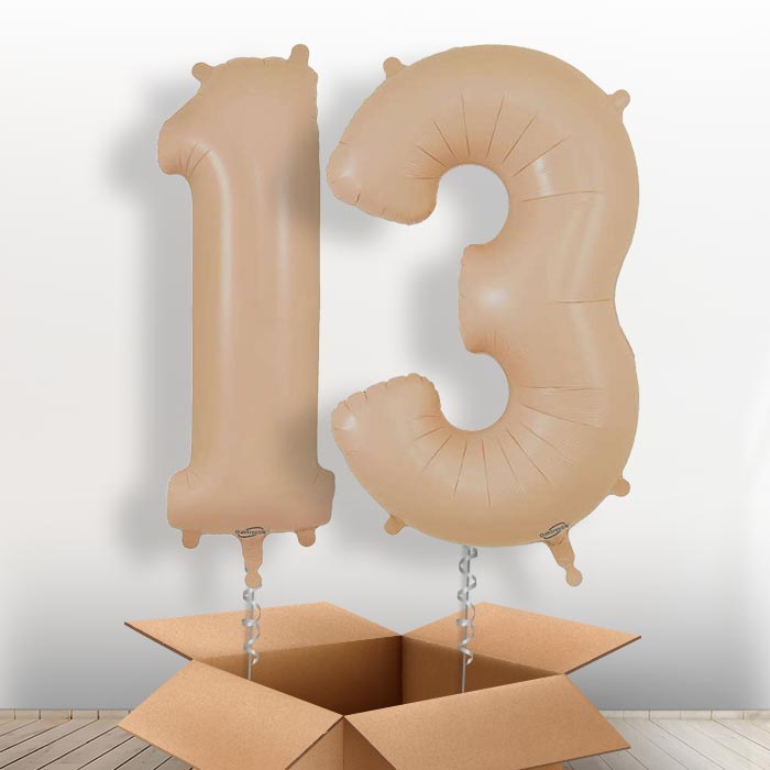 Matte Nude 13 Balloons in a Box