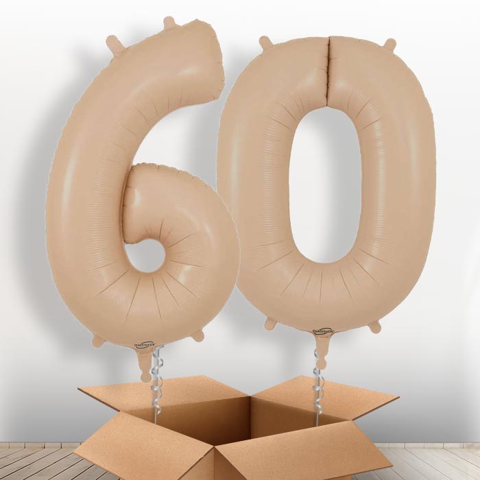Matte Nude 60 Balloons in a Box