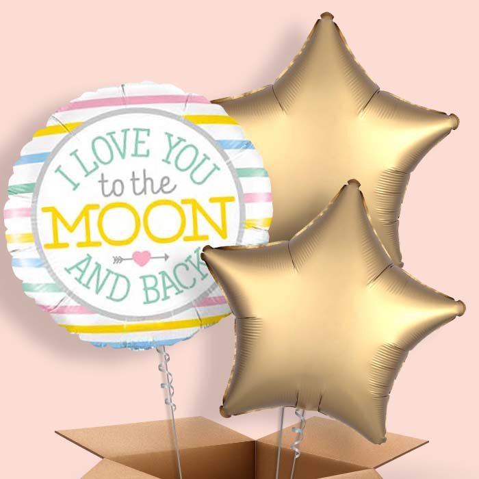 Love You to the Balloon & Back Balloon in a Box