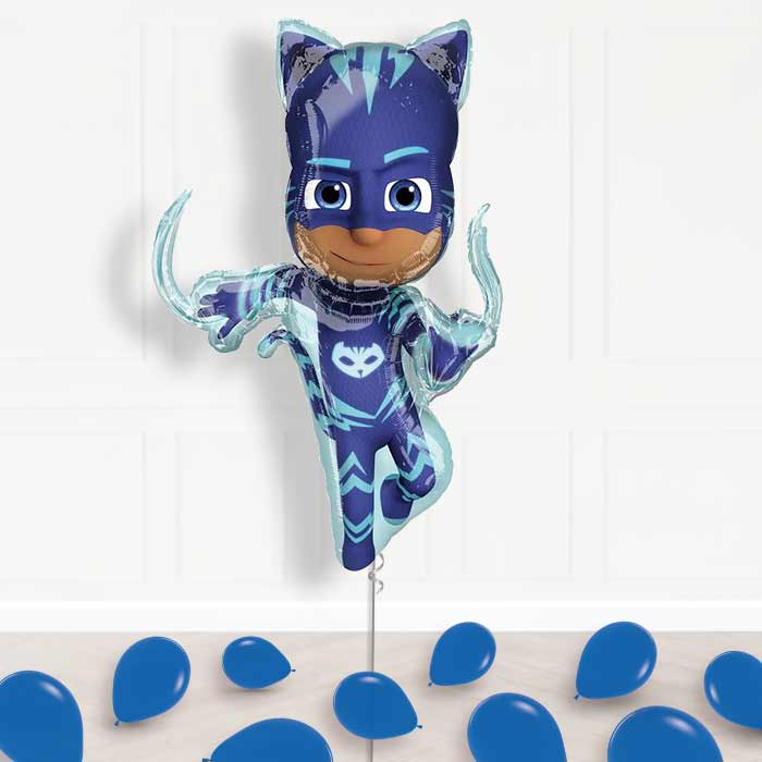 Inflated PJ Masks Catboy Helium Balloon Package in a Box