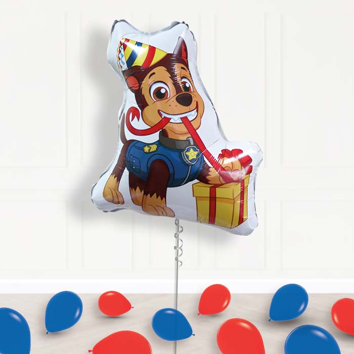 Giant Chase Shaped Balloon Package Delivered