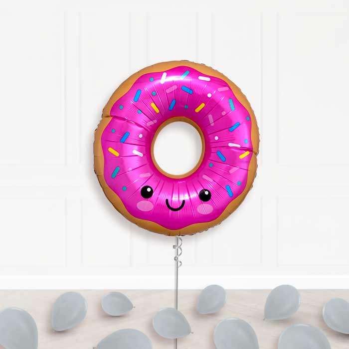Giant Donut Balloon Package Delivered
