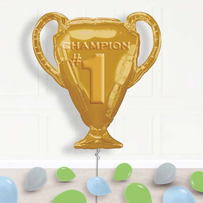Golf Themed Balloons Display in a Box