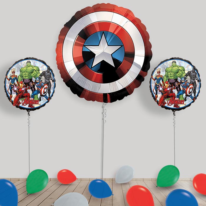 Avengers Balloon Display in a Box Gift