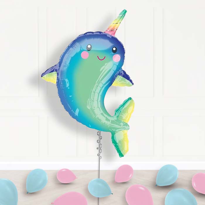 Narwhal Balloons Display Package in a Box