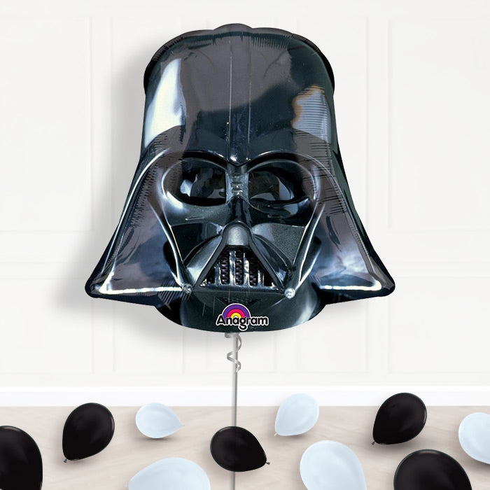 Darth Vader Star Wars Balloon Display Delivered - Supershape Balloon | Small Indoor Plants
