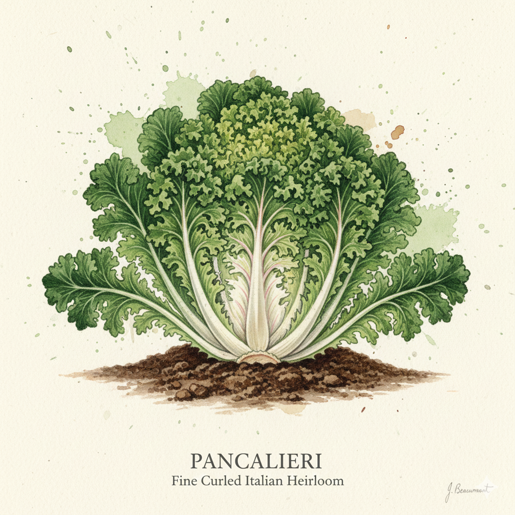 Discover the Delicious Pancalieri Endive Seeds – Grow Lacy, Crisp Italian Heirloom Greens