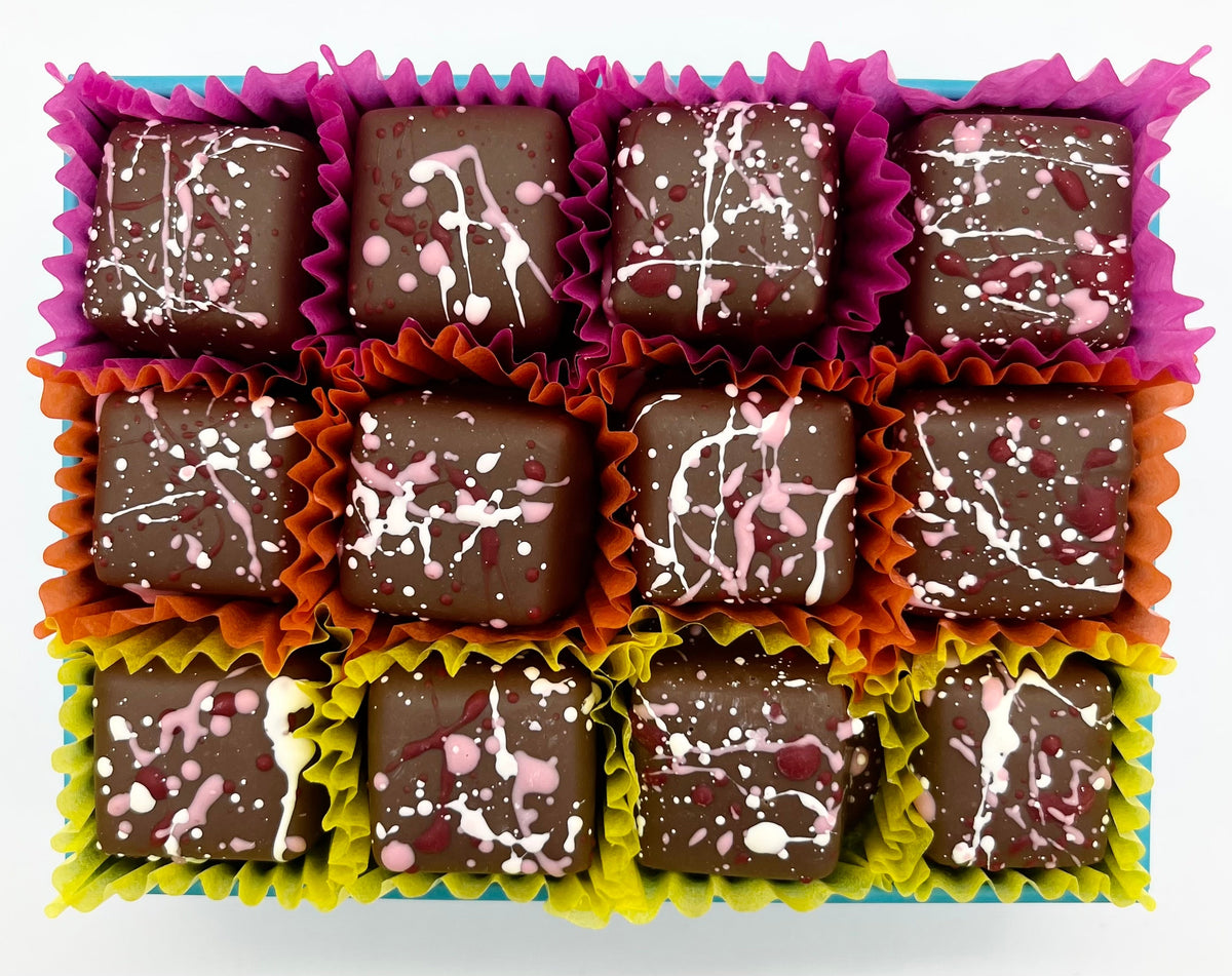Pink Marc de Champagne Truffles - Luxury Chocolates