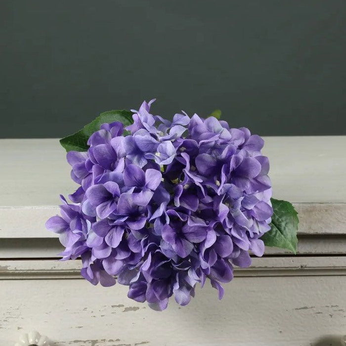 Lavendar Artificial Hydrangea Flowers Tintagel as a wedding decoration