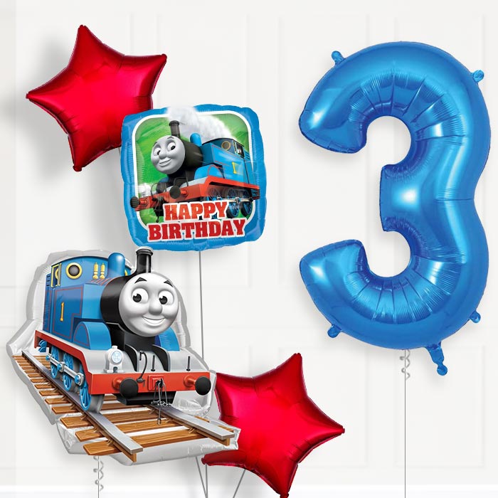 Thomas and Friends Birthday Balloon Package Choose Your Number