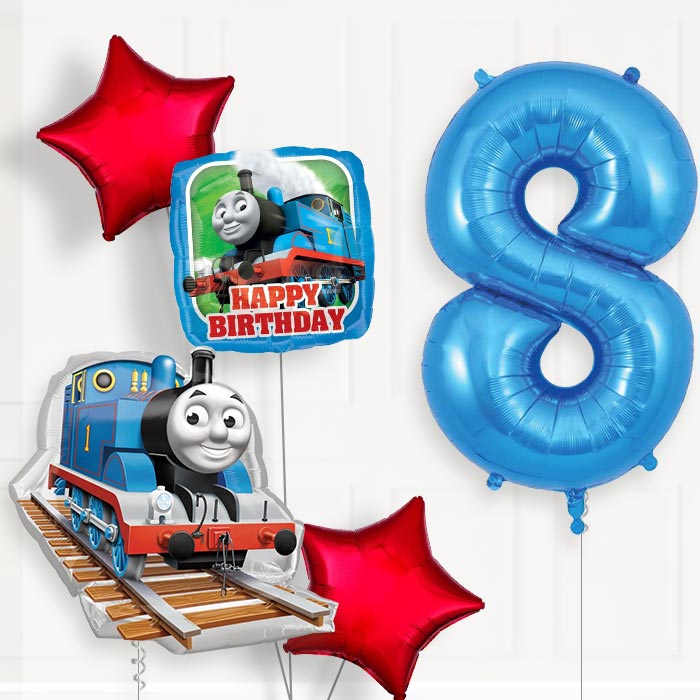 Thomas and Friends Birthday Balloon Package Choose Your Number
