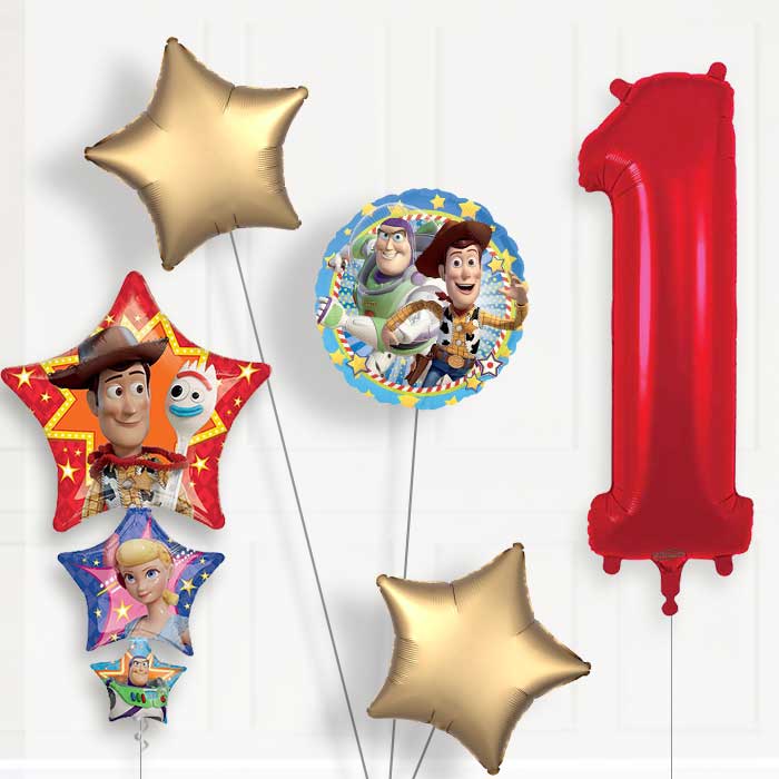 Toy Story Birthday Balloon Package Choose Your Number