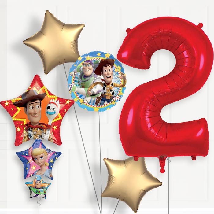 Toy Story Birthday Balloon Package Choose Your Number