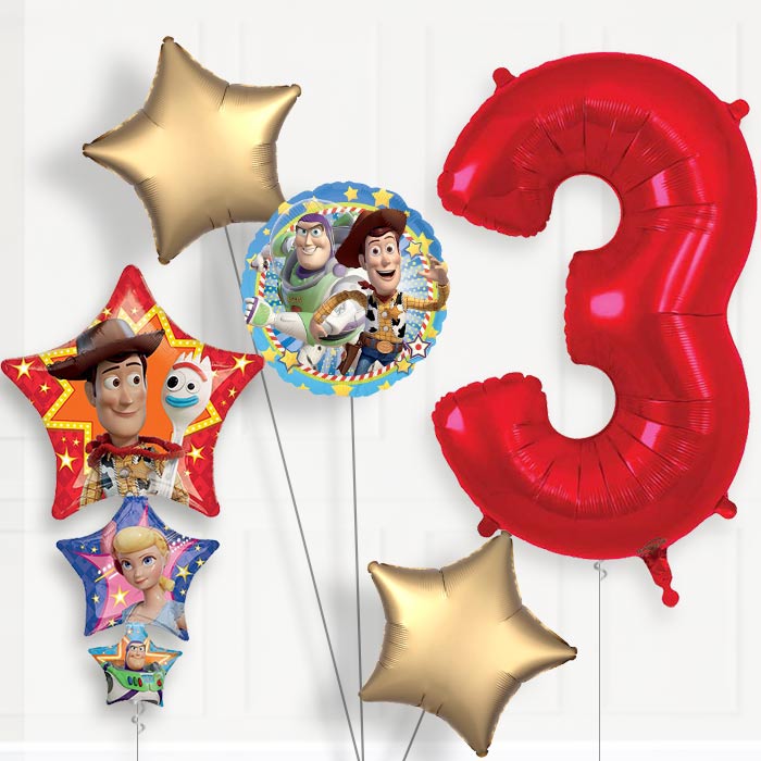 Toy Story Birthday Balloon Package Choose Your Number