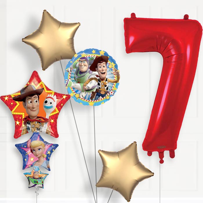 Toy Story Birthday Balloon Package Choose Your Number