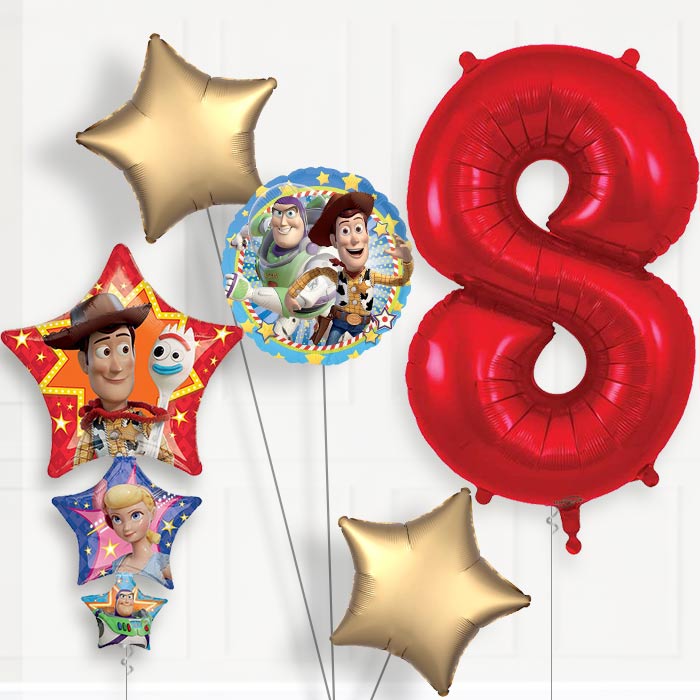 Toy Story Birthday Balloon Package Choose Your Number