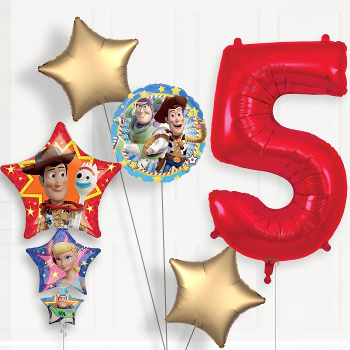 Toy Story Birthday Balloon Package Choose Your Number