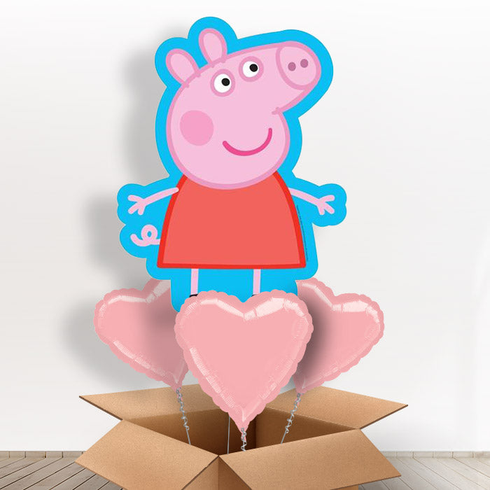 Peppa Pig Giant Balloon in a Box Gift - With 3 Plain Balloons | Small Indoor Plants
