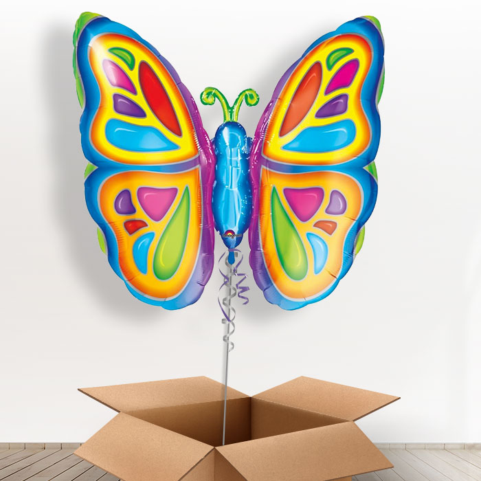 Giant Butterfly Balloons in a Box - Giant Balloon | Small Indoor Plants