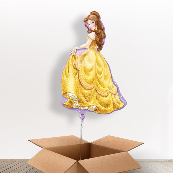 Giant Princess Belle Balloons in a Box - Giant Balloon | Small Indoor Plants