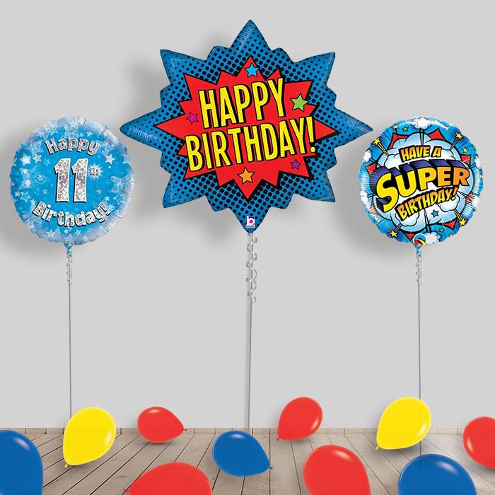 Superhero Balloon Display in a Box