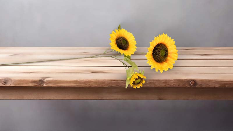 Artificial Sunflowers