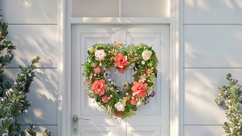 Artificial Wreaths for Front Door